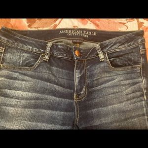 American Eagle Outfitters Dark Washed Jeans